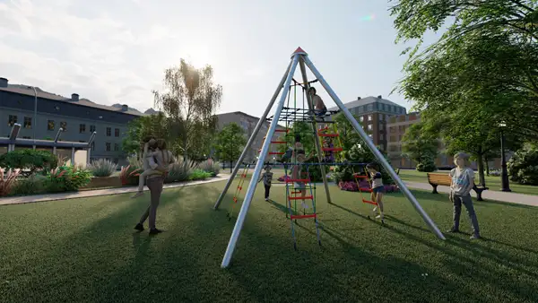 STRUCTURE À GRIMPER LE TIPI MIDI HUCK OCCITANIA